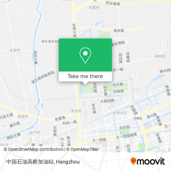 中国石油高桥加油站 map