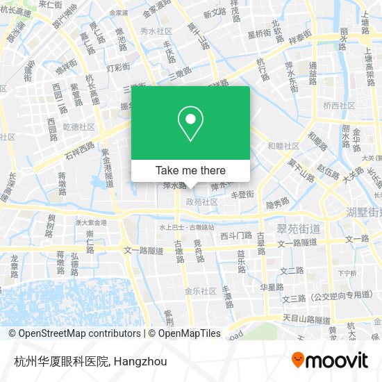 杭州华厦眼科医院 map