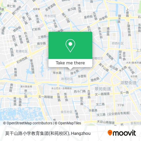 莫干山路小学教育集团(和苑校区) map