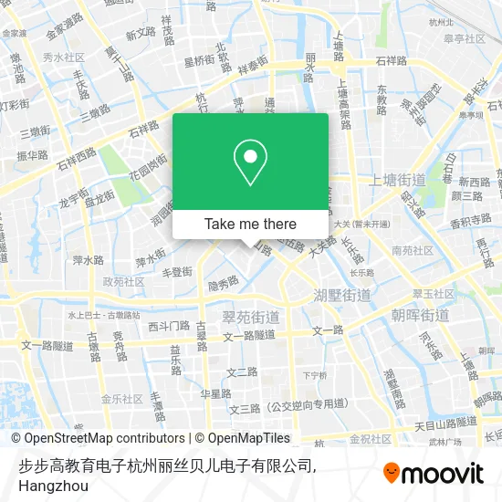 步步高教育电子杭州丽丝贝儿电子有限公司 map