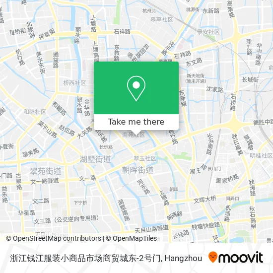 浙江钱江服装小商品市场商贸城东-2号门 map