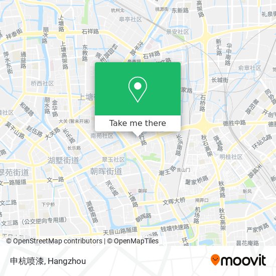 申杭喷漆 map