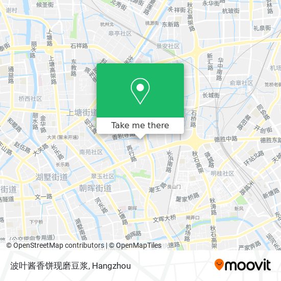 波叶酱香饼现磨豆浆 map