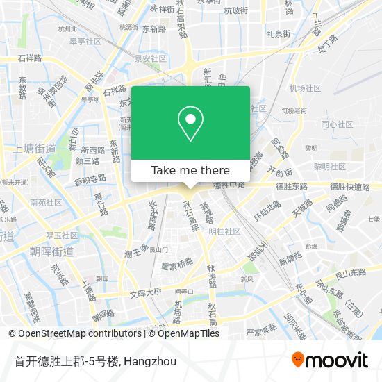 首开德胜上郡-5号楼 map