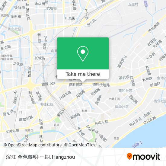 滨江·金色黎明-一期 map