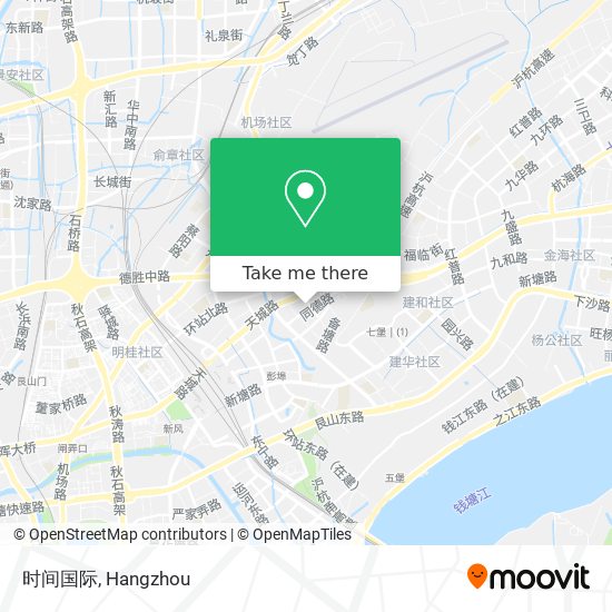 时间国际 map