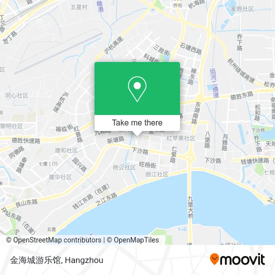 金海城游乐馆 map