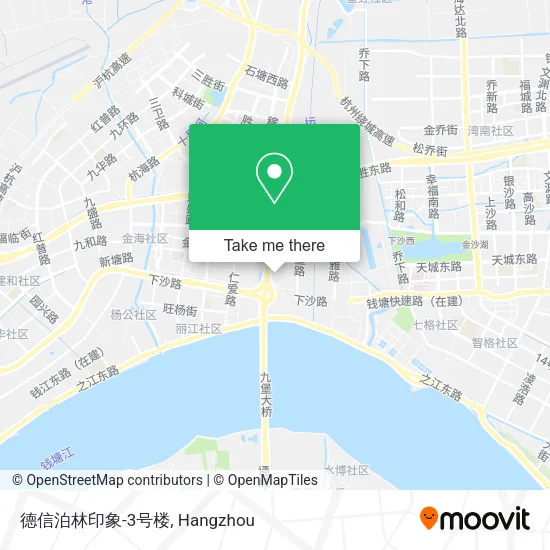 德信泊林印象-3号楼 map