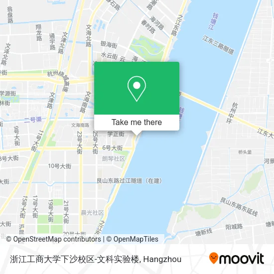 浙江工商大学下沙校区-文科实验楼 map
