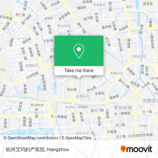 杭州艾玛妇产医院 map