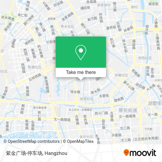 紫金广场-停车场 map