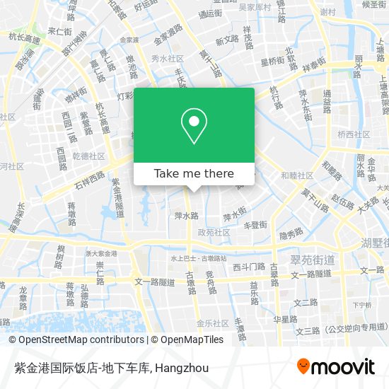 紫金港国际饭店-地下车库 map