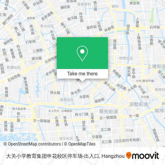 大关小学教育集团申花校区停车场-出入口 map