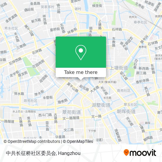中共长征桥社区委员会 map