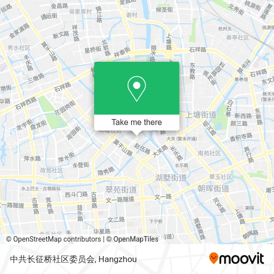 中共长征桥社区委员会 map