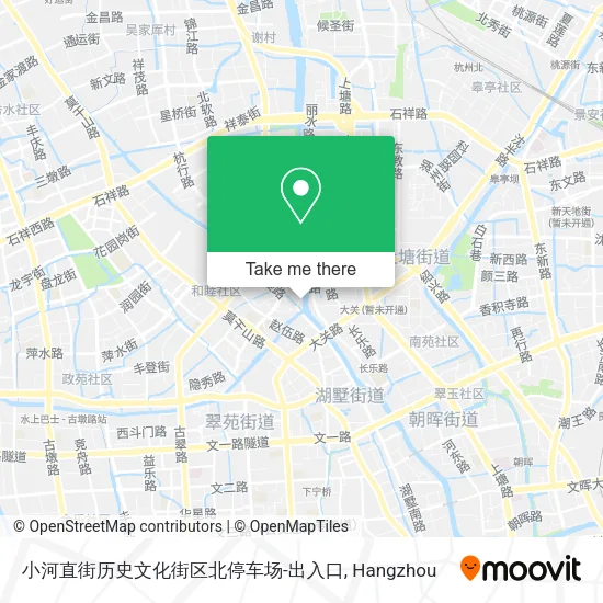 小河直街历史文化街区北停车场-出入口 map