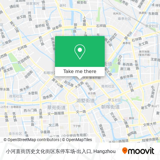 小河直街历史文化街区东停车场-出入口 map