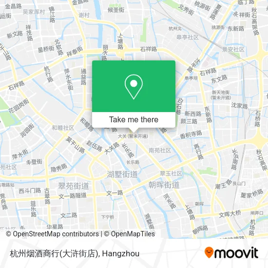 杭州烟酒商行(大浒街店) map