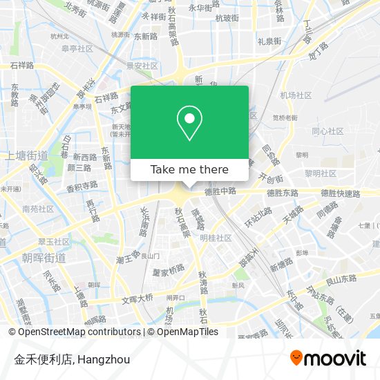 金禾便利店 map