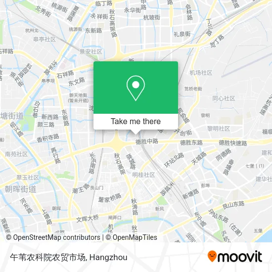 午苇农科院农贸市场 map