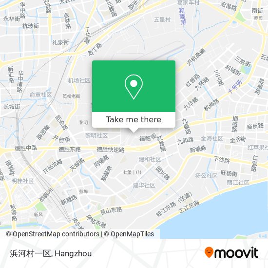浜河村一区 map