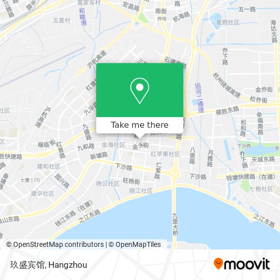 玖盛宾馆 map