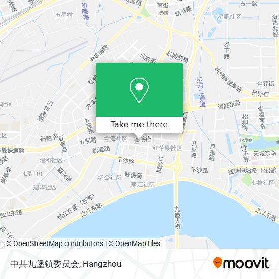 中共九堡镇委员会 map