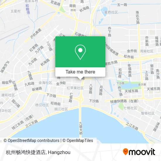 杭州畅鸿快捷酒店 map