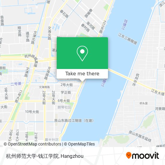 杭州师范大学-钱江学院 map