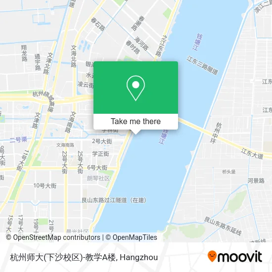 杭州师大(下沙校区)-教学A楼 map