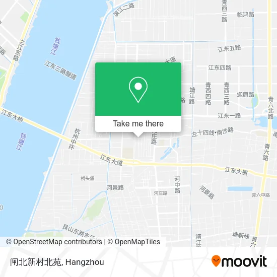 闸北新村北苑 map