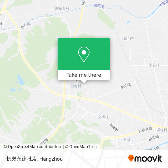 长岗永建批发 map