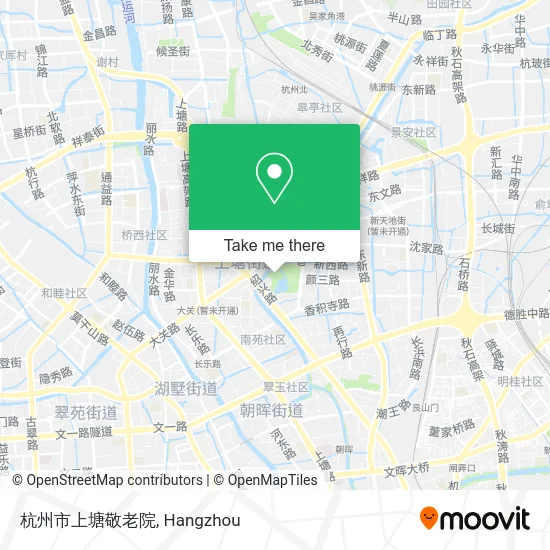 杭州市上塘敬老院 map