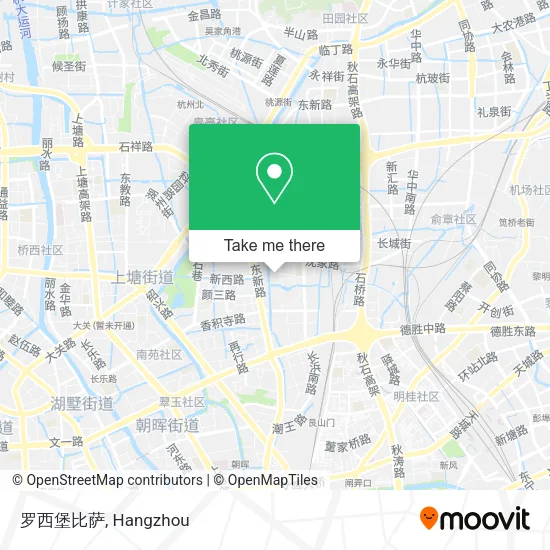 罗西堡比萨 map