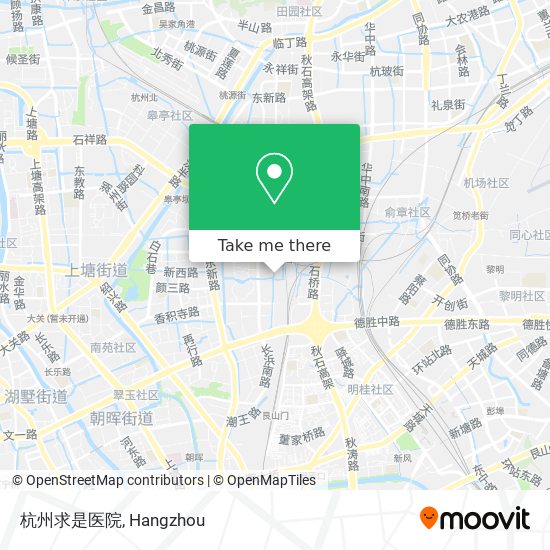 杭州求是医院 map