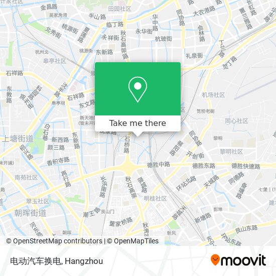 电动汽车换电 map