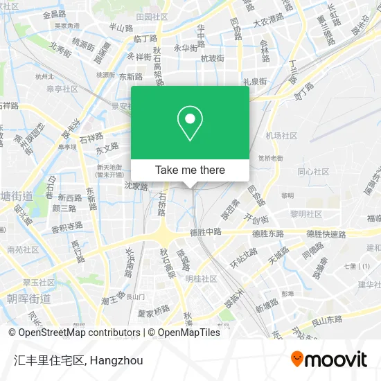汇丰里住宅区 map