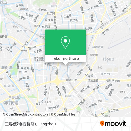 三客便利(石桥店) map