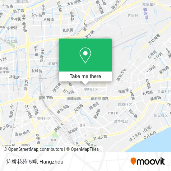 笕桥花苑-5幢 map