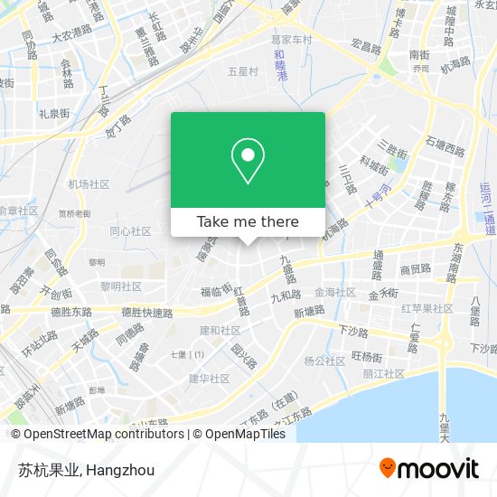 苏杭果业 map