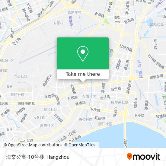 海棠公寓-10号楼 map