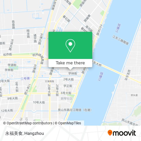 永福美食 map