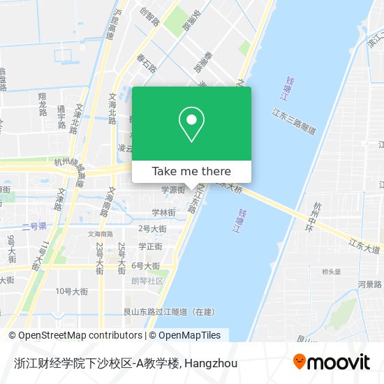 浙江财经学院下沙校区-A教学楼 map