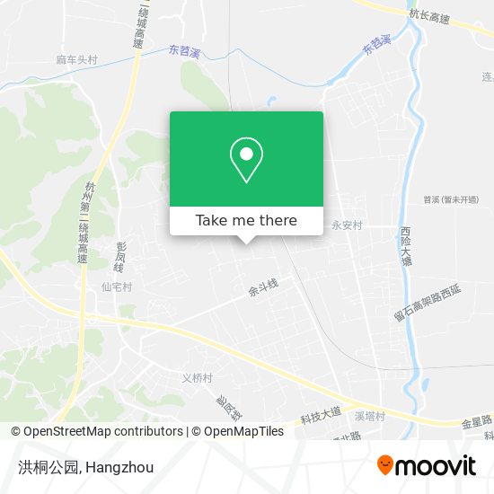 洪桐公园 map