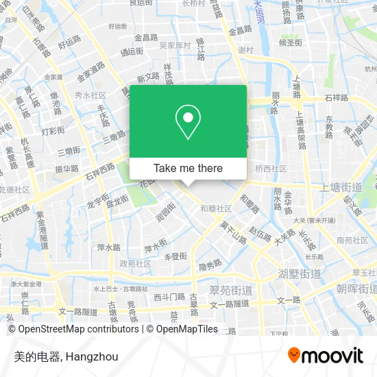 美的电器 map