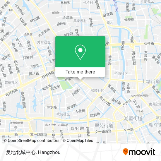 复地北城中心 map