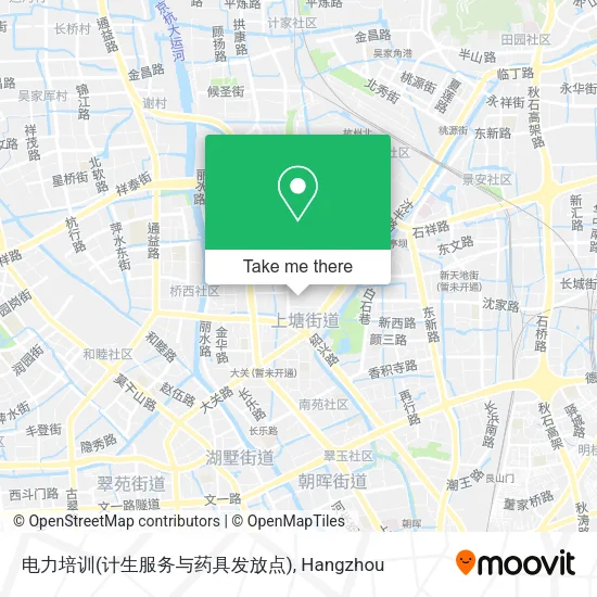 电力培训(计生服务与药具发放点) map