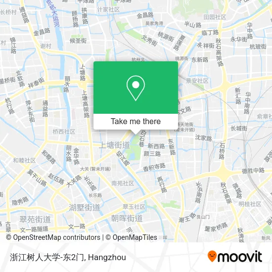 浙江树人大学-东2门 map
