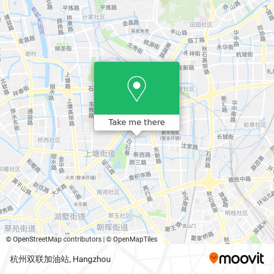 杭州双联加油站 map