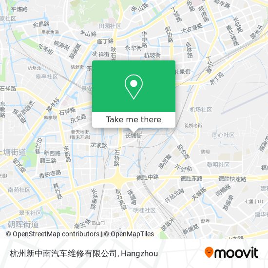 杭州新中南汽车维修有限公司 map